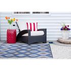 Blue Ikat Outdoor Rug 4X6 Ft Floor Coverings, , alternate image number null