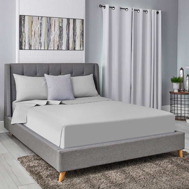 Sealy Healthy Nights Antimicrobial Sheets, Grey, , on-hover image number null