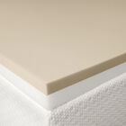 3" Gel Memory Foam Revitalizer Topper With Skirted Cover, , alternate image number null
