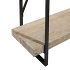 Brown Wood Industrial Shelving Unit, 67 " x 47 " x 14 ", , alternate image number null