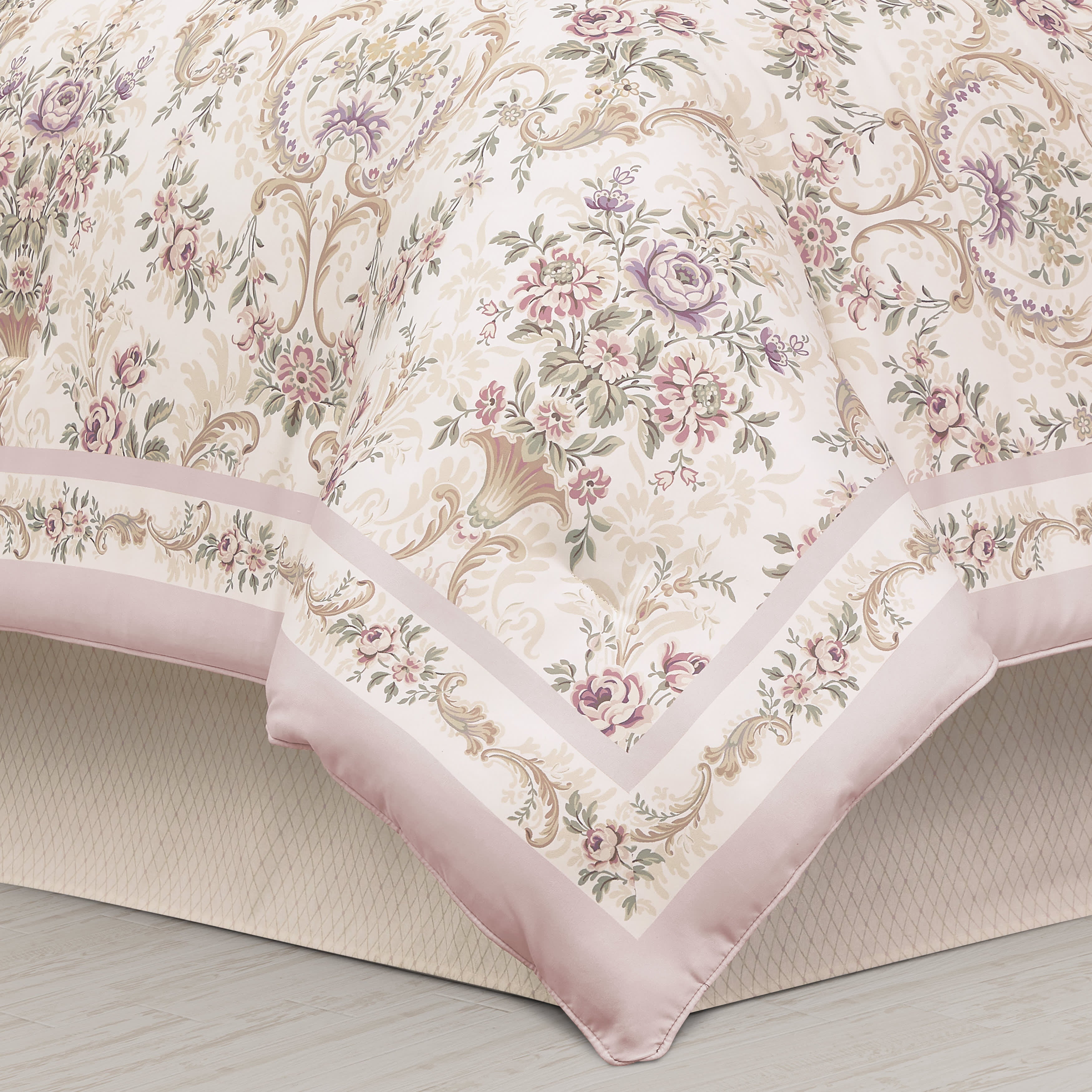Avant Garden 4 Piece Comforter Set, BLUSH, alternate image number 1