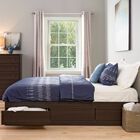 King Mate’s Platform Storage Bed with 6 Drawers, EXPRESSO, hi-res image number null