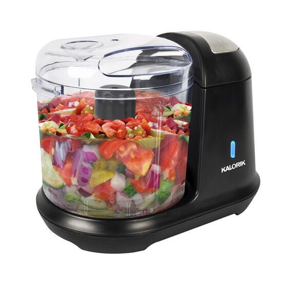 Kalorik 1.5 Cup Cordless Electric Food Chopper, Black, BLACK, hi-res image number null