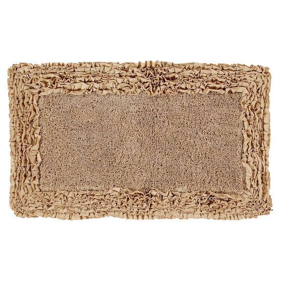 Shaggy Border Bath Rug Mat, 21" X 34", , on-hover image number null