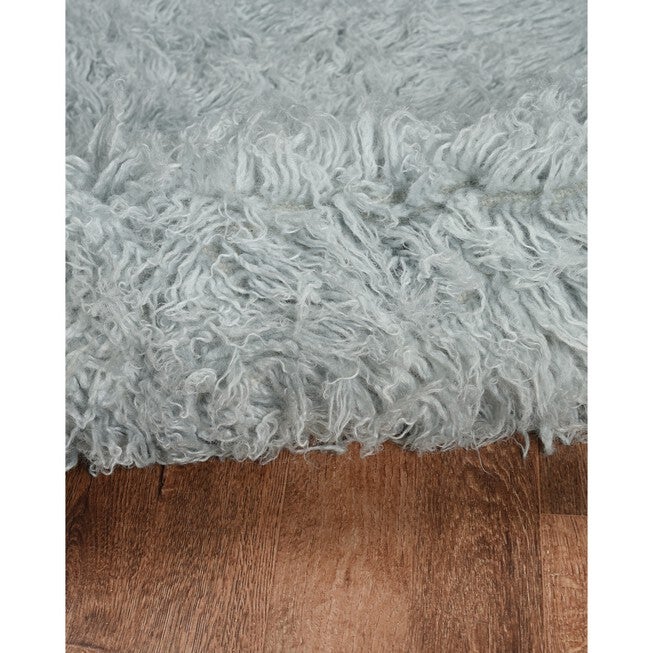 Flokati Light Grey Rug, , alternate image number 3