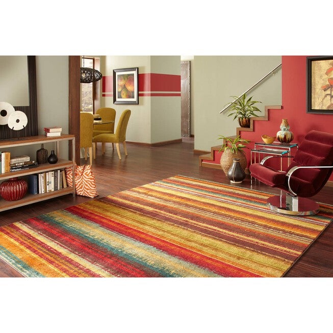 Boho Stripe Multi 7' 6 inches X 10', , alternate image number null