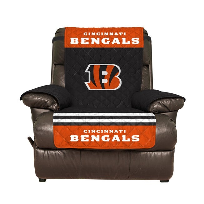 NFL Furniture Protector Recliner, CINCINNATI BENGALS, hi-res image number null