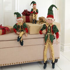 38"H Posable Christmas Elf