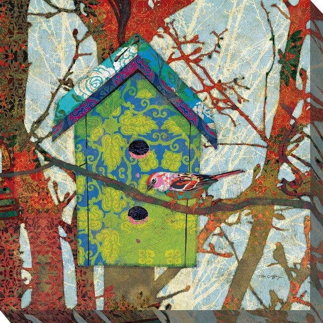 Birdie's Home Outdoor Wall Art, MULTI, hi-res image number 0