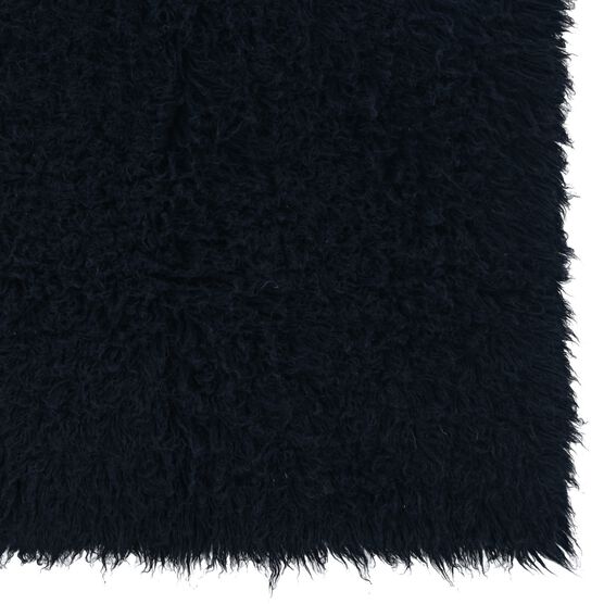 Flokati Black Rug, , alternate image number null