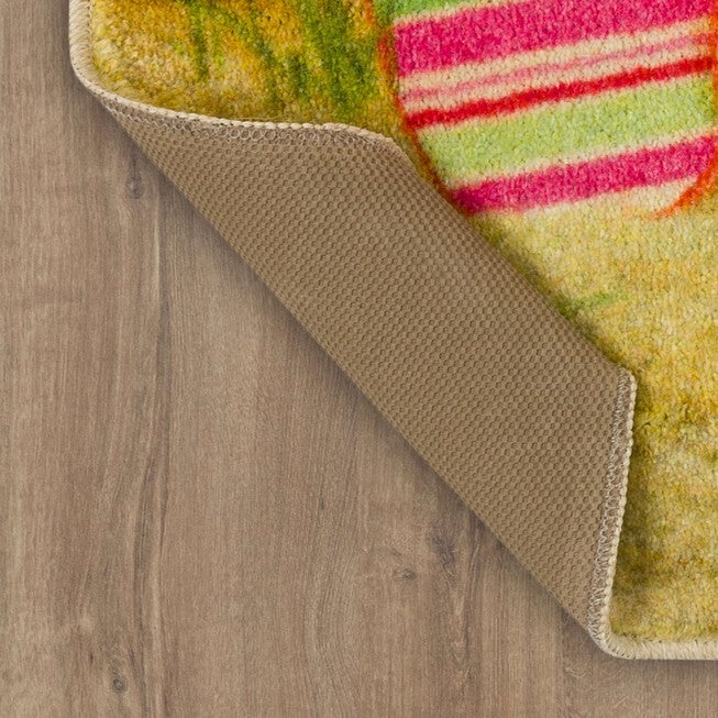 Flip Flops In Sand Multi Kitchen Rug, , alternate image number null