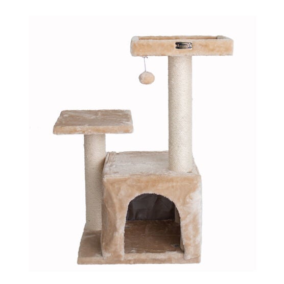 Classic Real Wood 32" Cat Tree, , alternate image number null