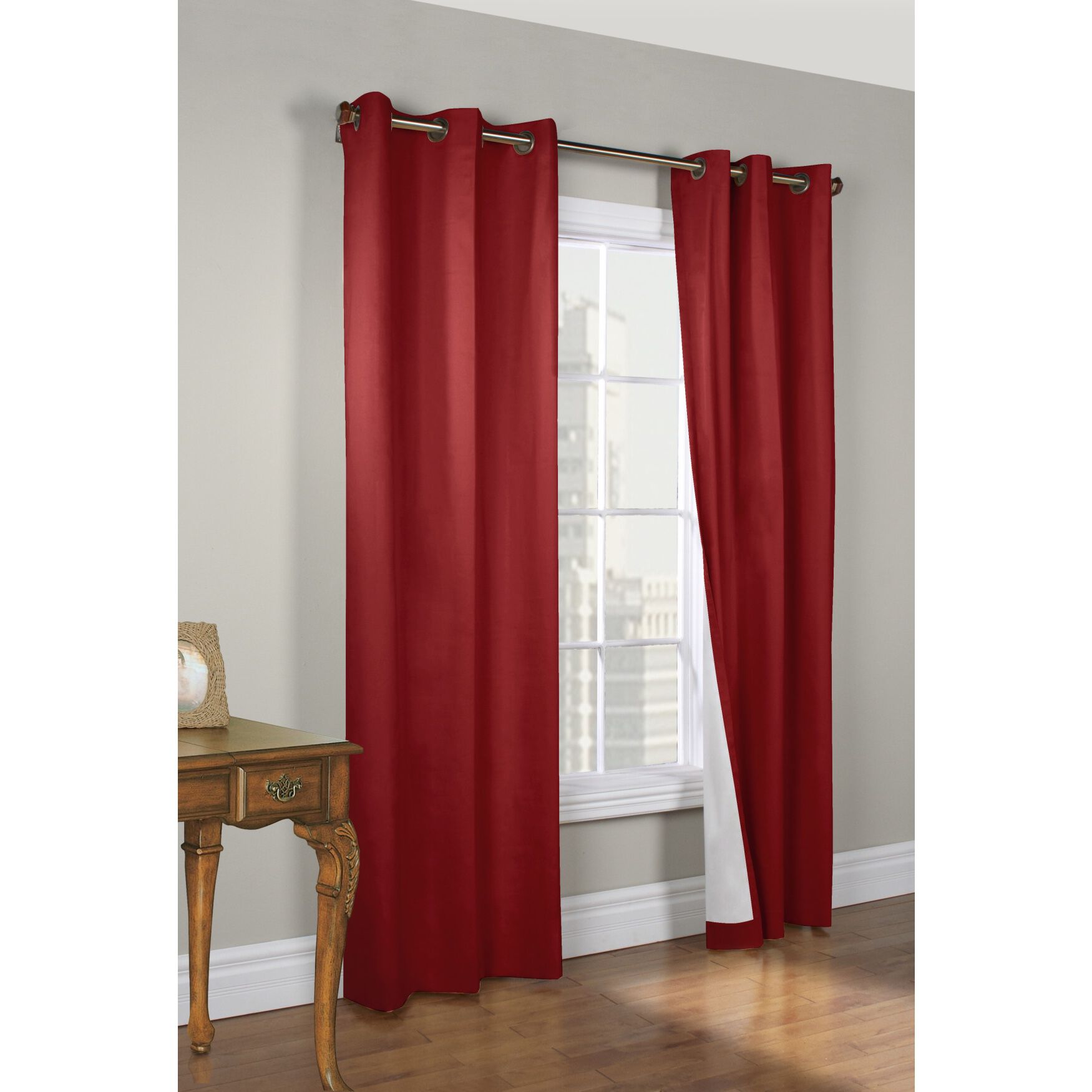 Weathermate Room Darkening Grommet Curtain Panel Pair, , alternate image number 10