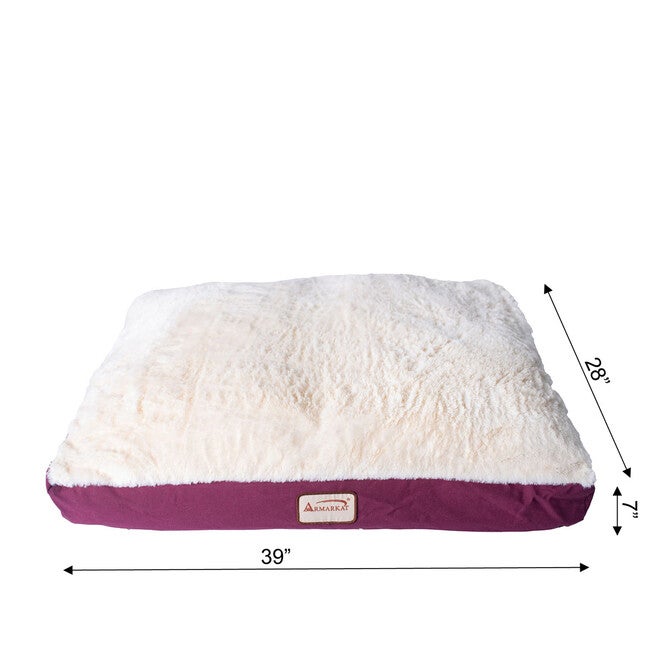 Large Pet Dog Bed, Mat With Poly Fill Cushion& Removable Cover, , alternate image number null