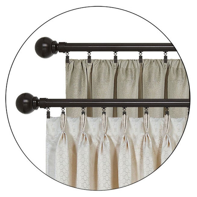 Innovative Traverse Curtain Rod - Porter 66-120, , on-hover image number 1