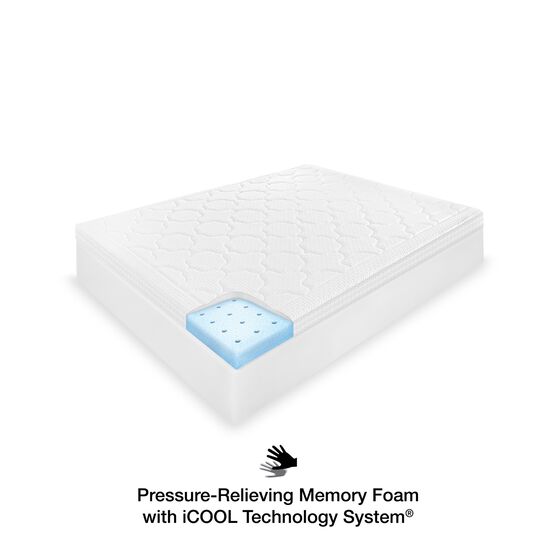Sensorpedic Euro Majestic 3 Inch Quilted Memory Foam Mattress