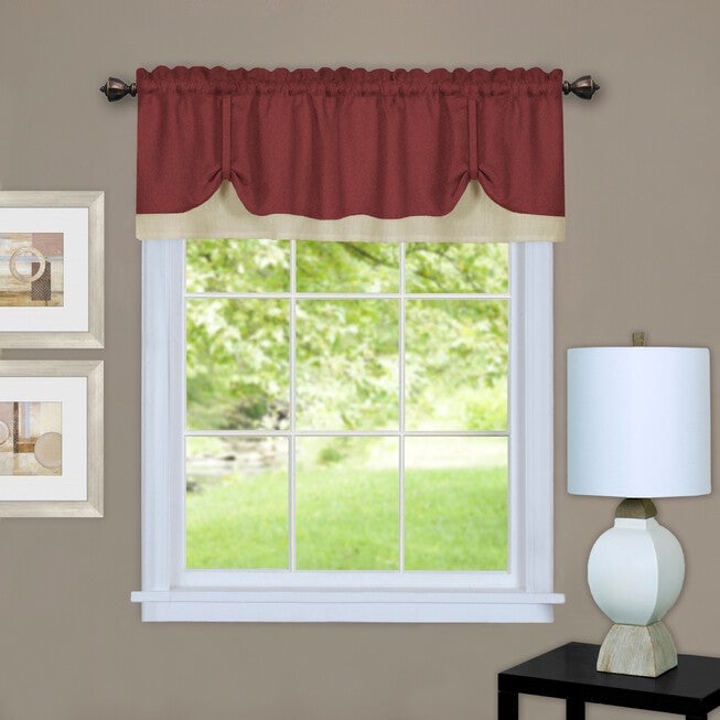Darcy Window Curtain Tier and Valance Set, , alternate image number null