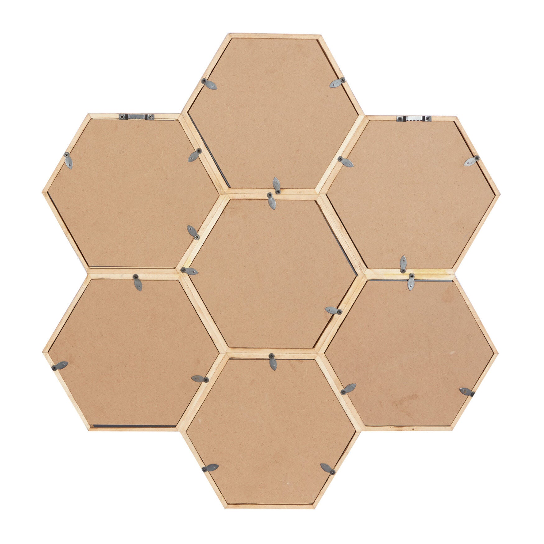 Brown Wood Farmhouse Wall Mirror, , alternate image number 2