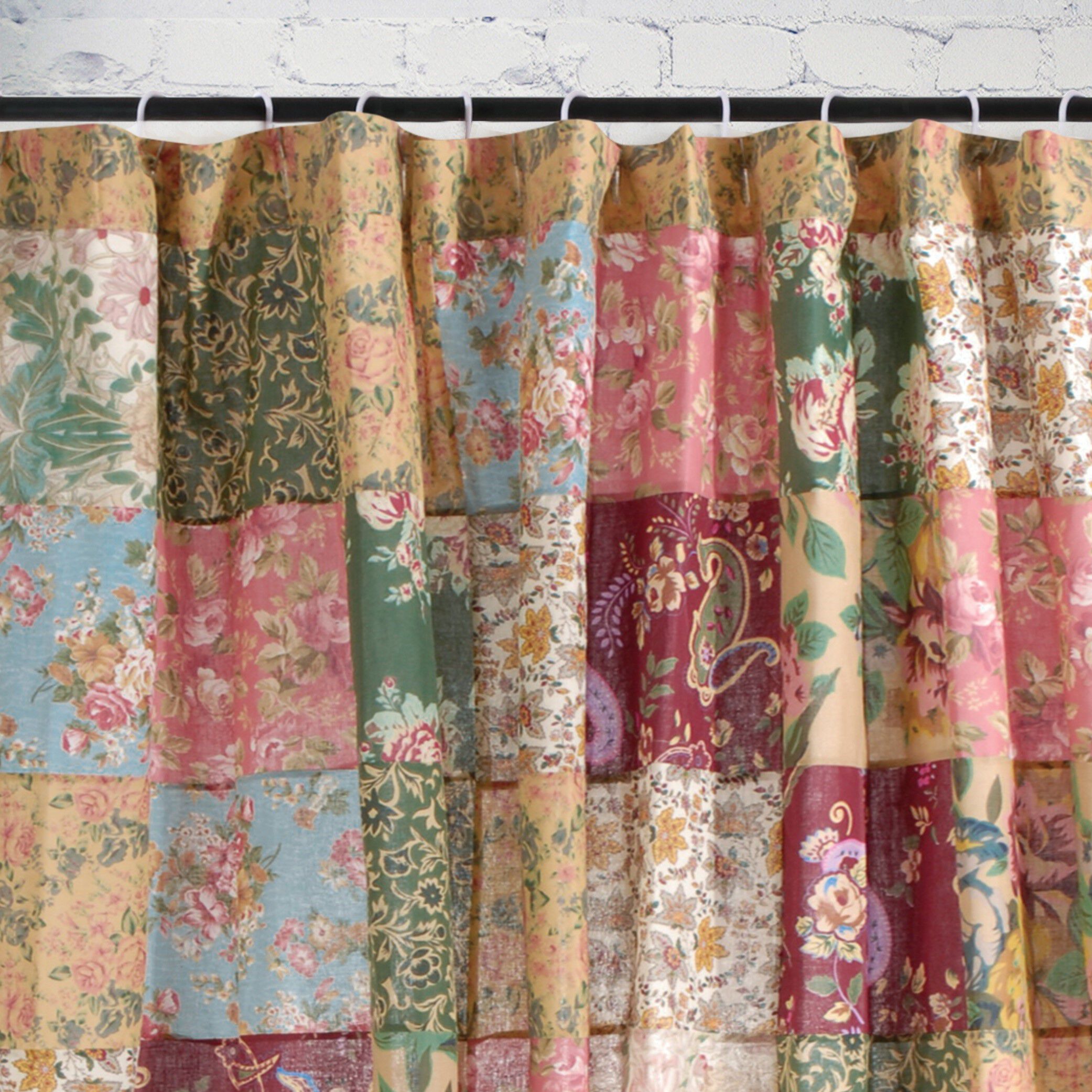 Antique Chic Bath and Shower Curtain, MULTI, alternate image number 2
