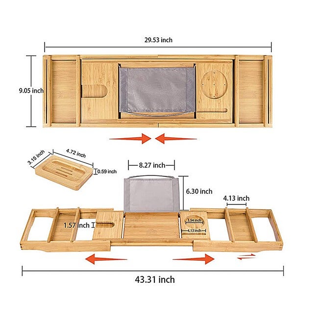 Bathtub Caddy, , on-hover image number null