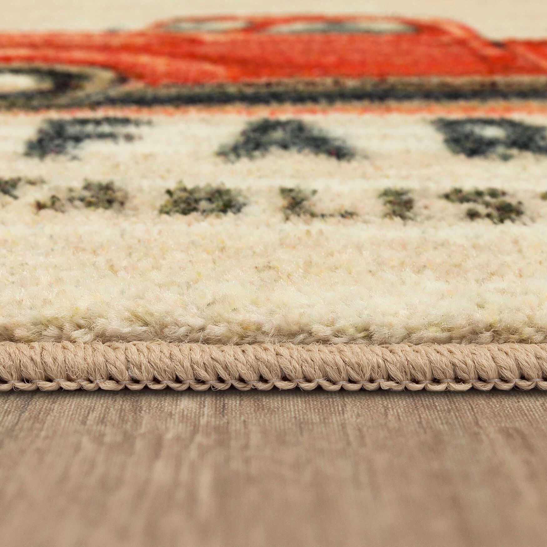 Farmhouse Frame Kitchen Rug, , alternate image number 4