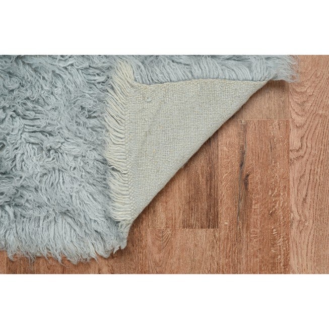 Flokati Light Grey Rug, , alternate image number 2