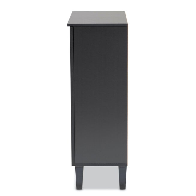 Melle 2-Door Wood Entryway Shoe Storage Cabinet Furniture, , alternate image number null