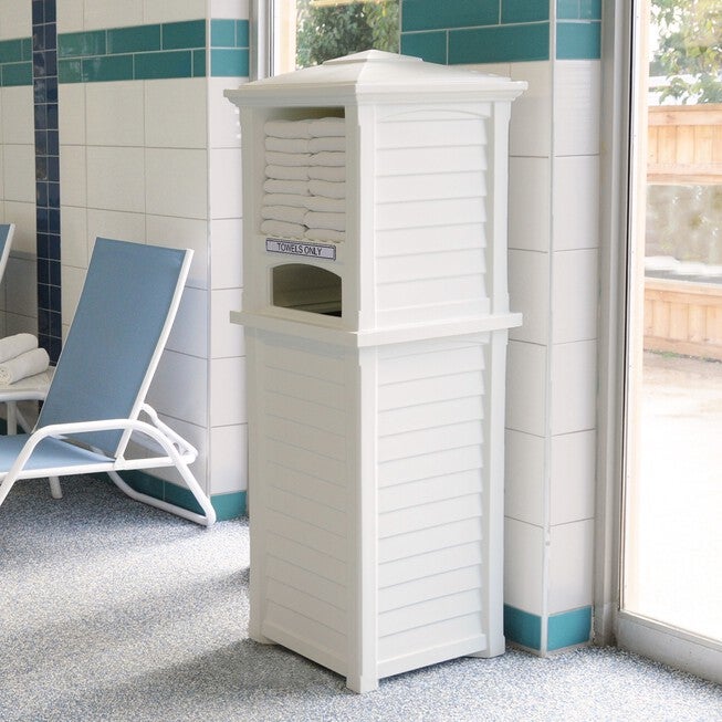 Lakeland Towel Valet, WHITE, hi-res image number null