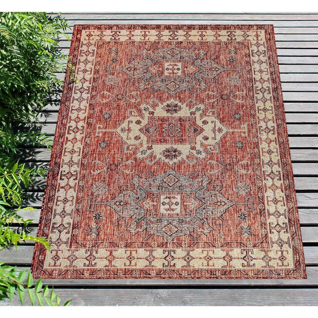 Liora Manne Carmel Kilim Indoor/Outdoor Rug, , alternate image number null