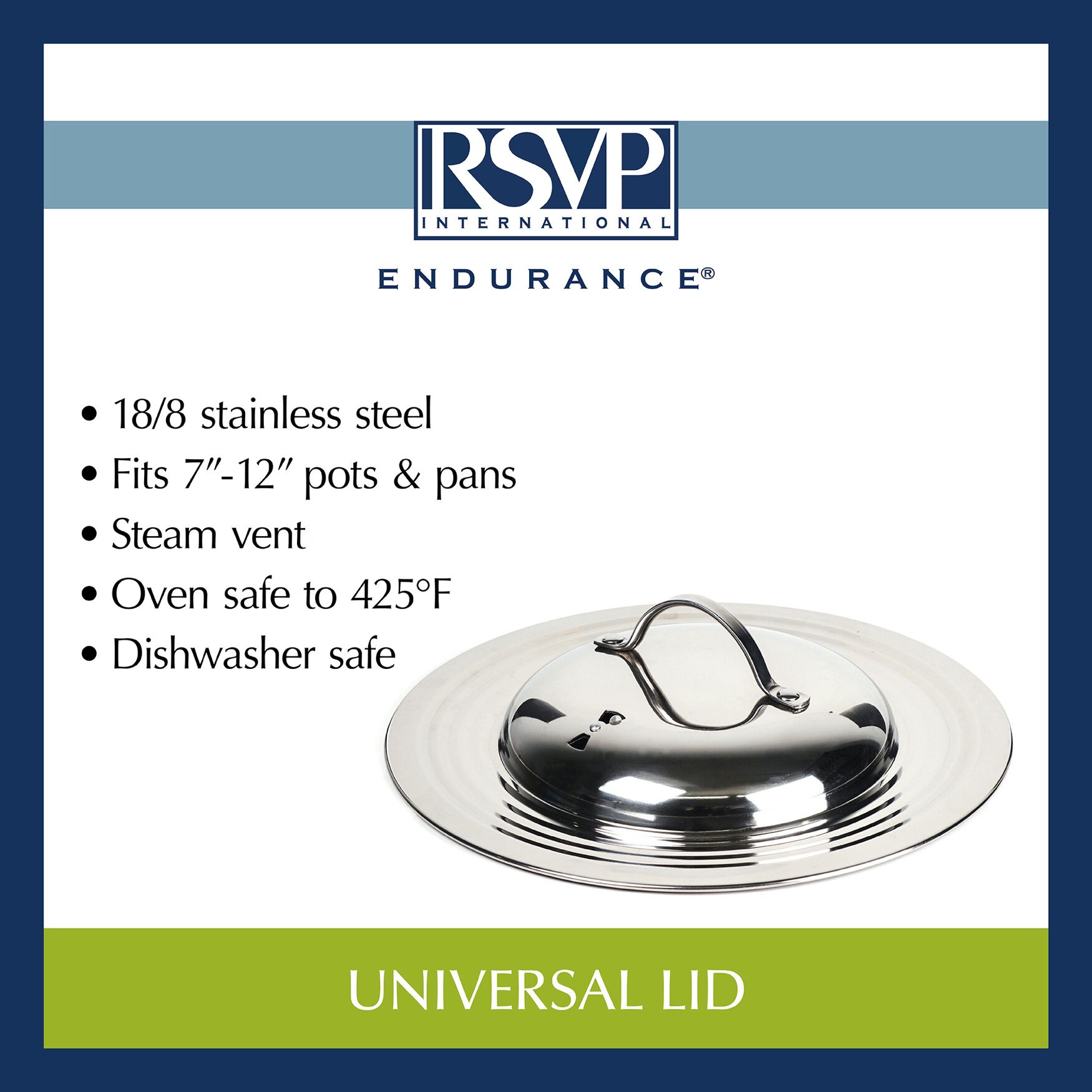 Universal Lid - Stainless Steel, , alternate image number 5