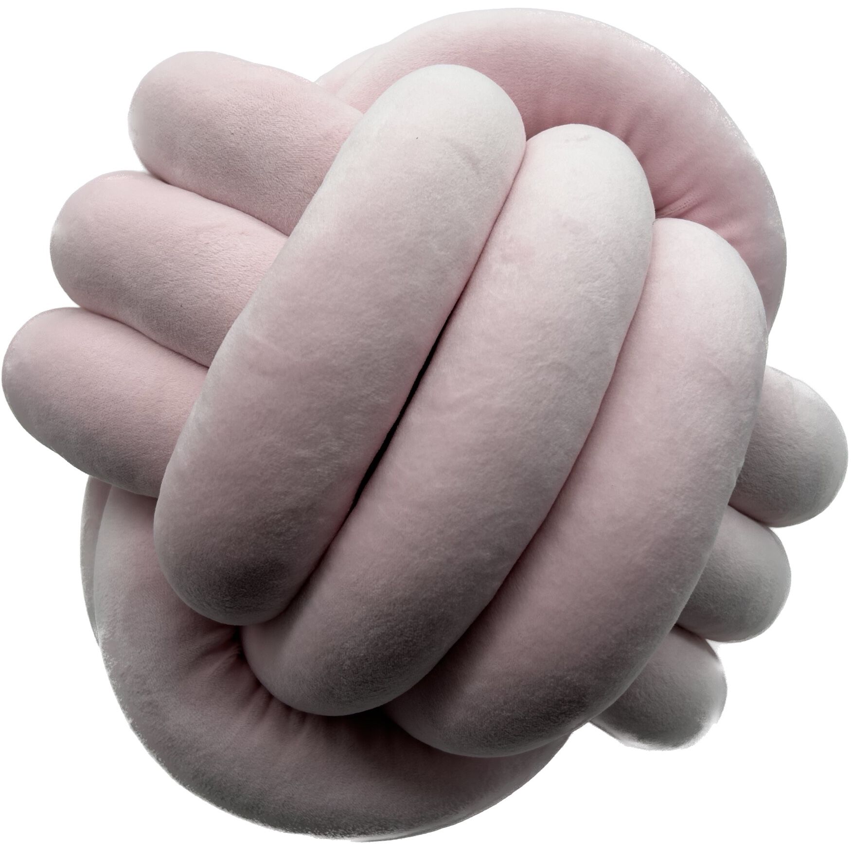 Soft Plush Knott Pillow Ball Cushions, PINK, hi-res image number 0