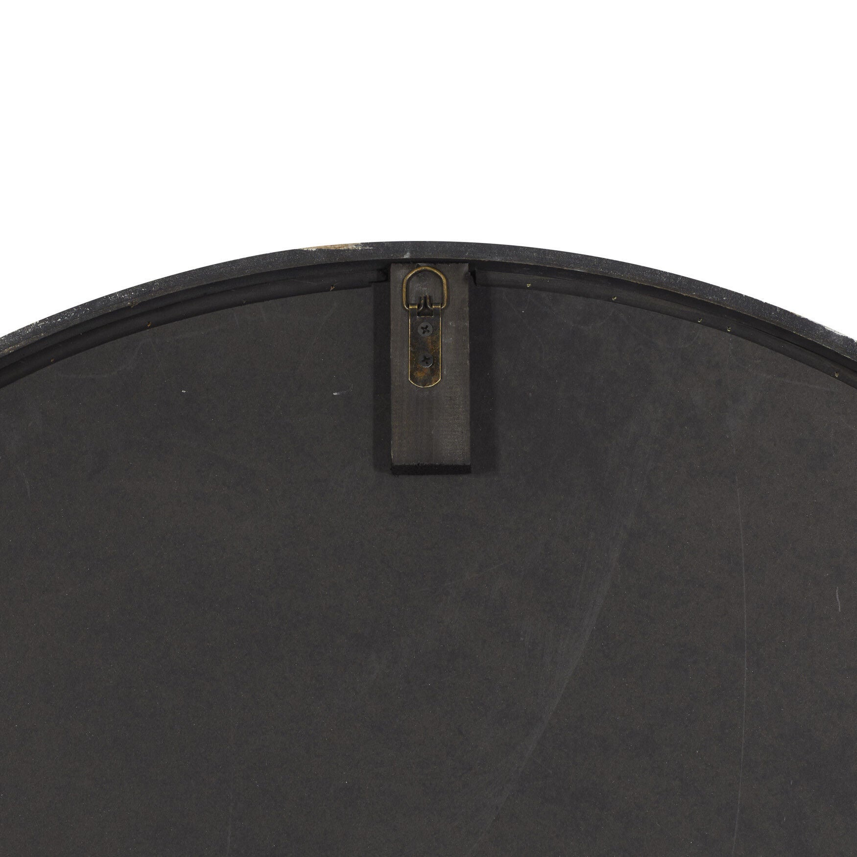 White Vintage Wood Wall Mirror, , on-hover image number 1