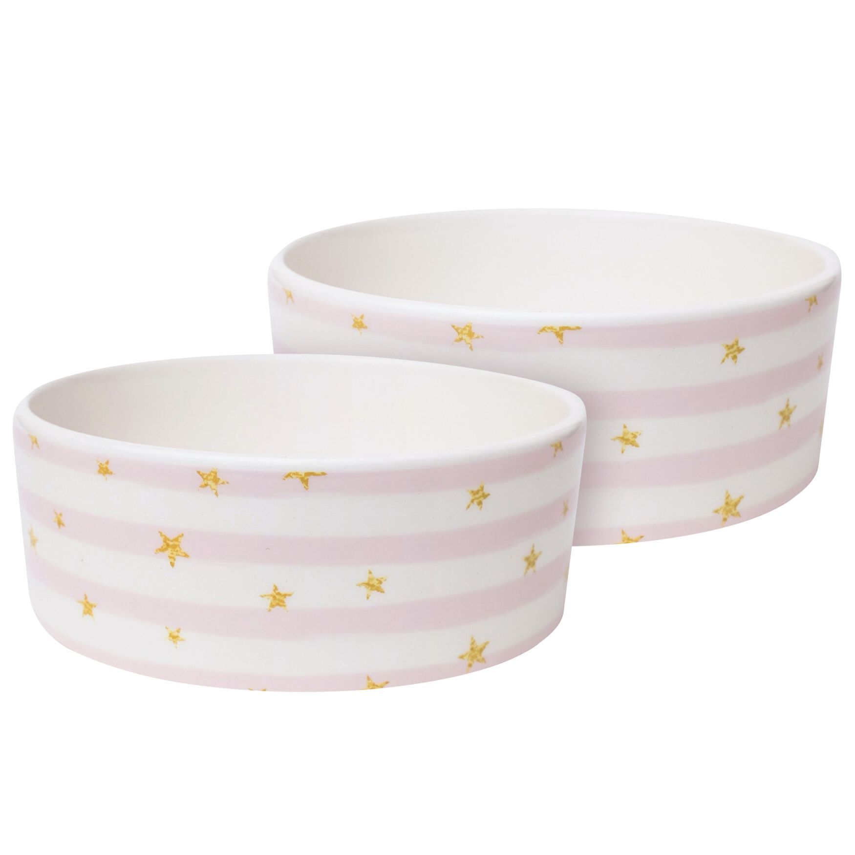Set Of Two Izzie Medium Pet Dog Bowls, ASSORTED, hi-res image number 0