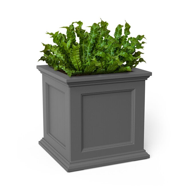 Fairfield 20x20 Square Planter, GRAPHITE GREY, hi-res image number null