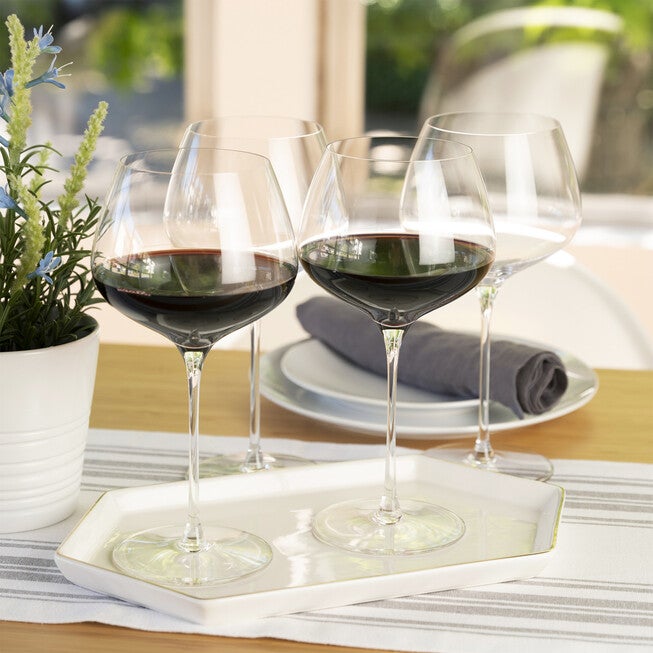 Willsberger 25.6 Oz Burgundy Glass (Set Of 4), , on-hover image number null