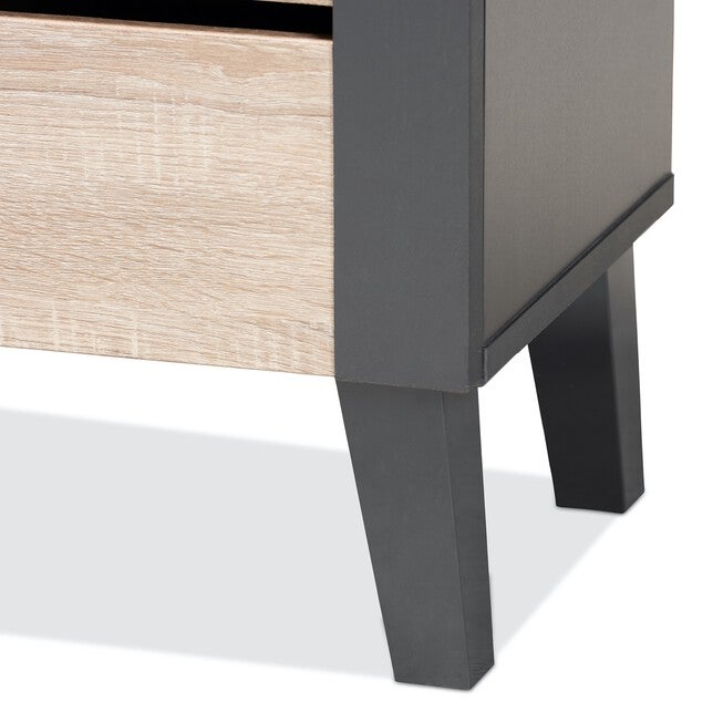 Melle 2-Door Wood Entryway Shoe Storage Cabinet Furniture, , alternate image number null
