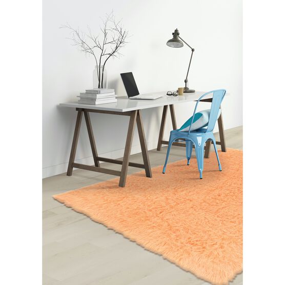 Flokati Pumpkin Rug, , alternate image number null