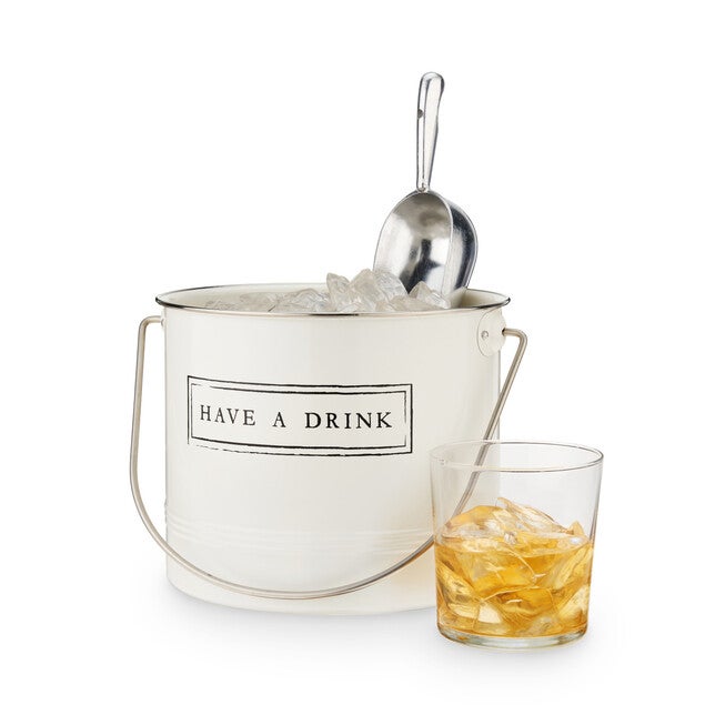Have A Drink Ice Bucket And Scoop, , alternate image number null