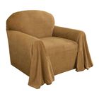 Coral Fleece Throw Chair Furniture Cover, , alternate image number null