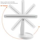 Tri-Fold Makeup Mirror With 3-Color Led Lighting, , alternate image number null