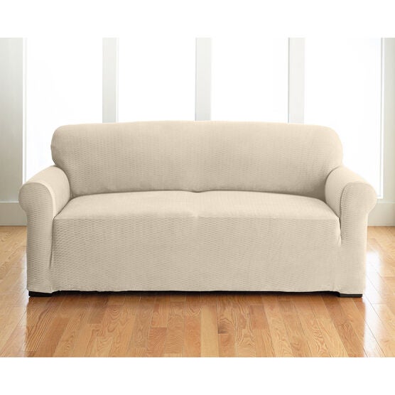 BH Studio Brighton Stretch Sofa Slipcover, KHAKI, hi-res image number null