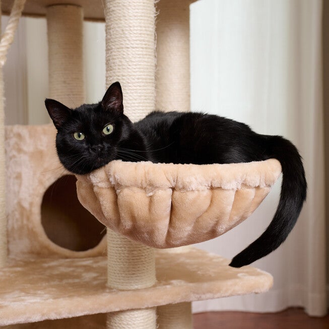 Armarkat Royal Perch Cat Mansion Tree A8402, BEIGE, alternate image number null