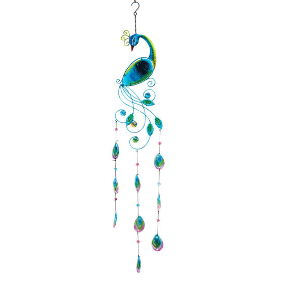 Peacock Wind Chime, MULTI, hi-res image number null