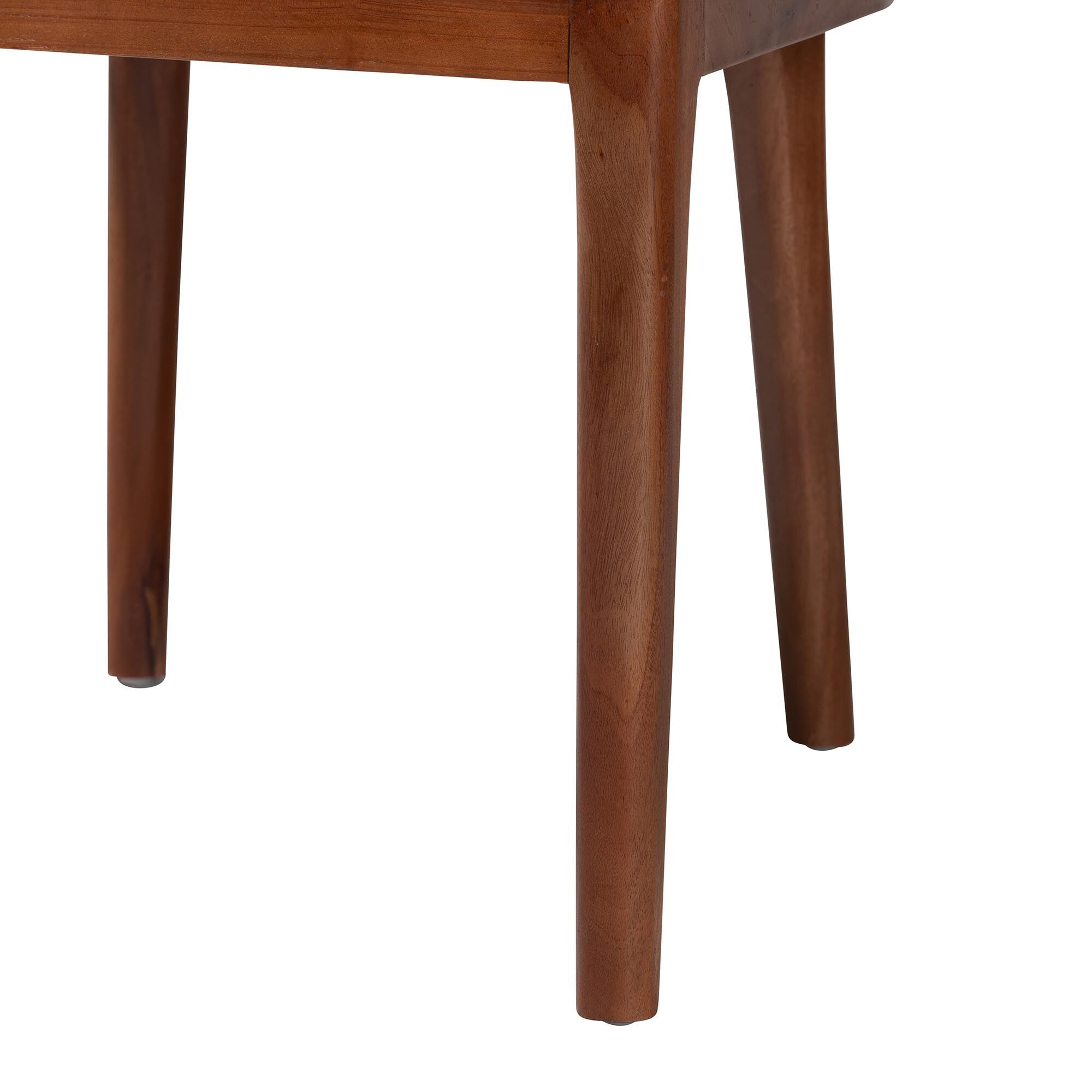 Norely Dining Chair with Woven Seagrass Back, BROWN, alternate image number 7