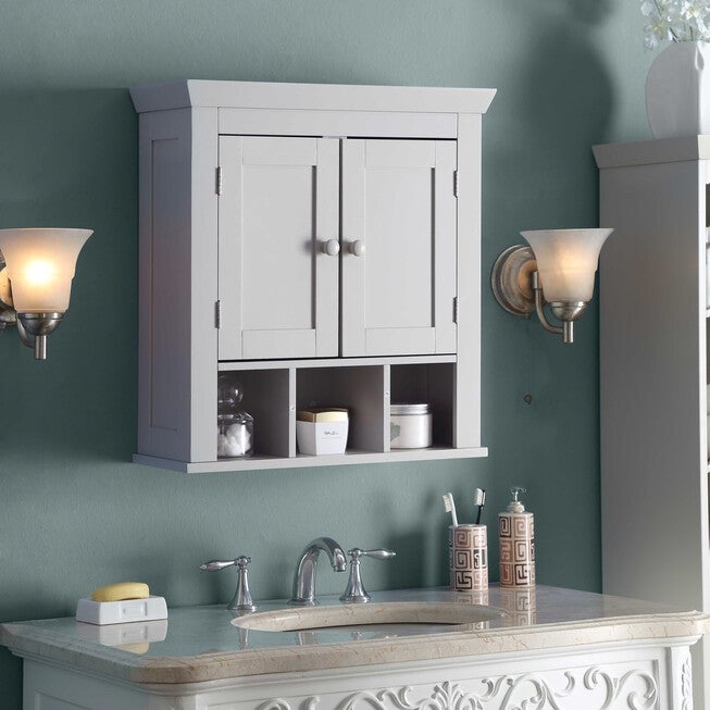 Rancho Wall Cabinet, GRAY, hi-res image number null