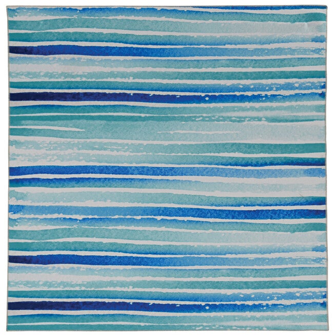 Washable Janna Ivory/Blue Rug, IVORY, hi-res image number null