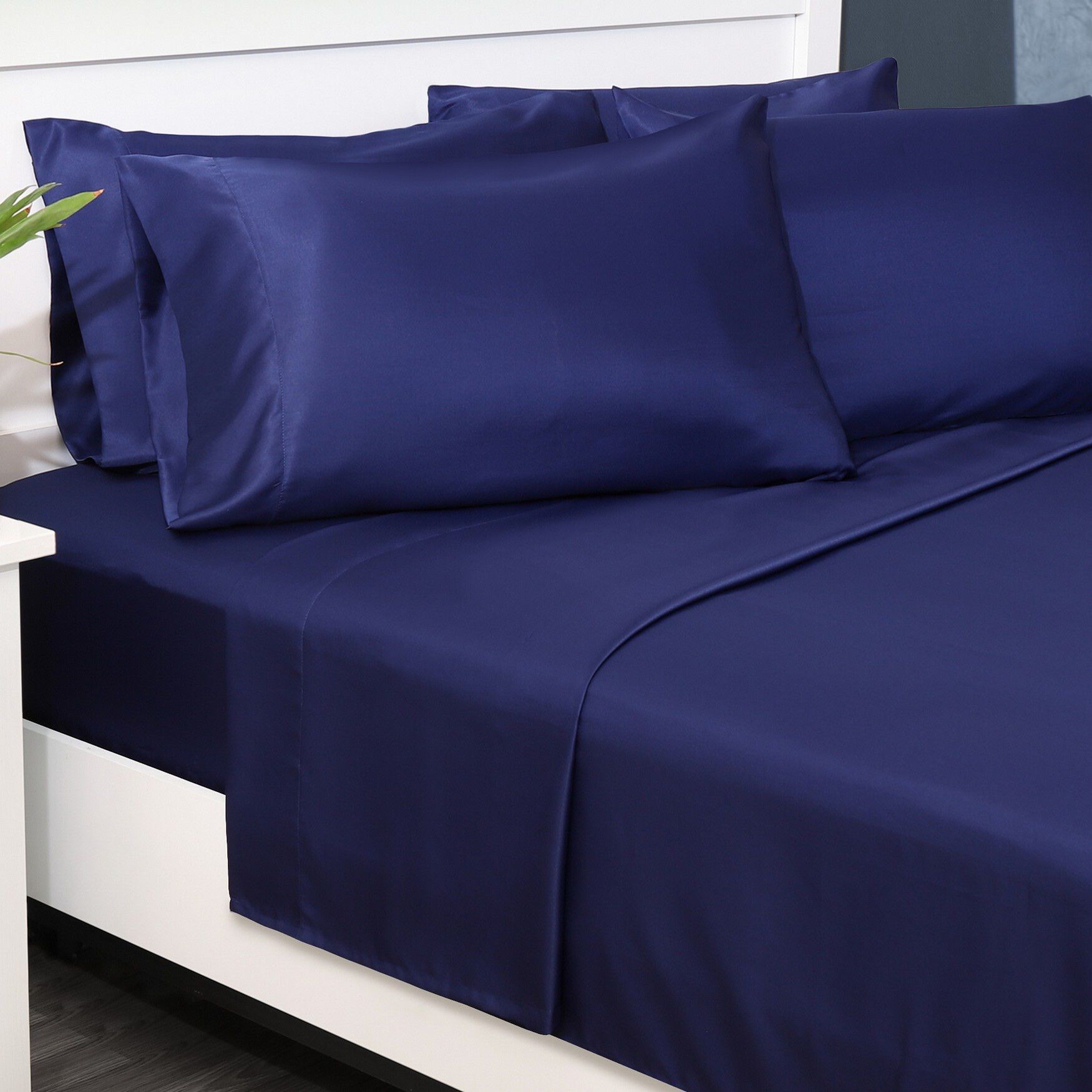 Ecko Solid Microfiber Sheet Set Sheet Set, , alternate image number 4