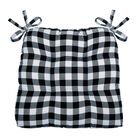 Buffalo Check Tufted Chair Seat Cushions Set of Two, , alternate image number 3