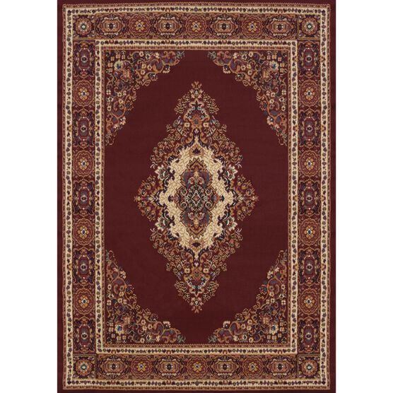 Manhattan Cathedral Area Rug, BURGUNDY, hi-res image number null