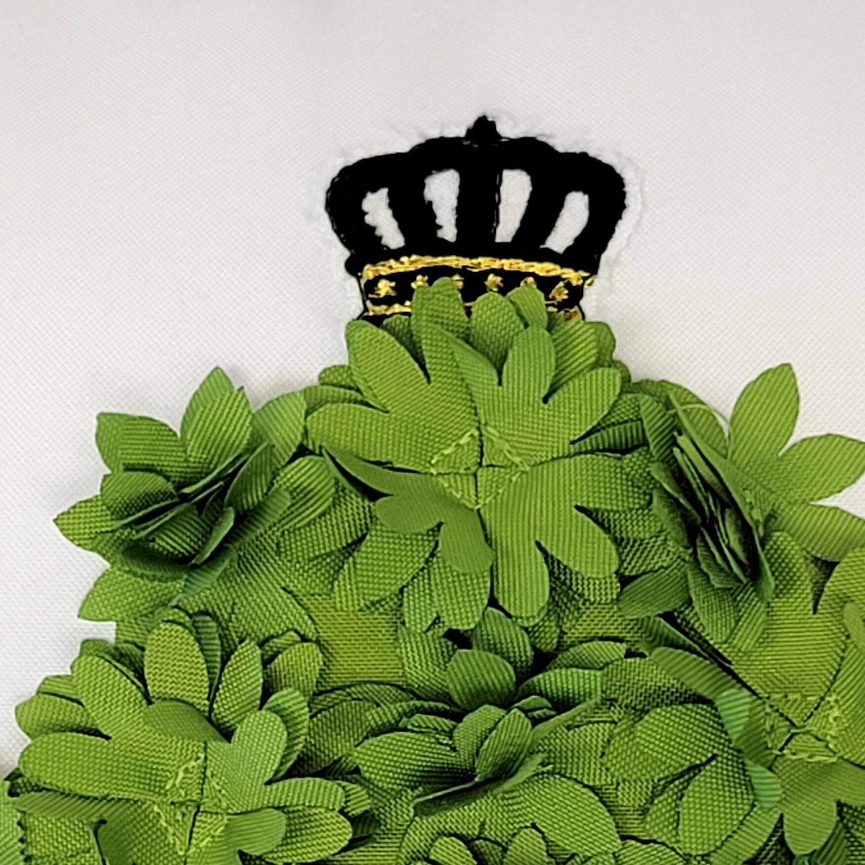 Edie @ Home Indoor/Outdoor Crowned Dimensional Topiary Decorative Throw Pillow 20X20, Leaf Multi, , alternate image number 6